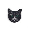 Unbranded BLACK CAT Iron On Patch Embroidered Cats Kitten Pets 2676