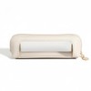 BLOOPIC Cosmetic Pouch, Small Makeup Pouch, PU Leather, Transparent Waterproof