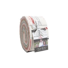 Moda Red Barn Christmas 55530JR Jelly Roll - 2 1/2" Strips 40 pcs