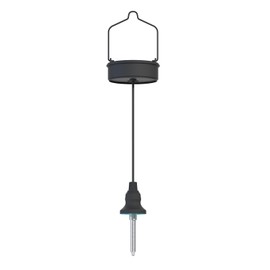 Twinkya Black Moroccan Hanging Solar Lights Electronic Accessories (Black, Top)