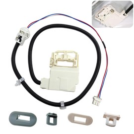 CEYHTLY WH08X32697 Washer Lid Lock Switch Assembly Compatible with GE Hotpoint Washing Machine Lock Replaces WH08X37938 WH08X31222 WH08X31577 WH01X27954 WH01X24114 WH01X26114 WH02X24399 PD00087323