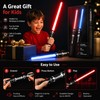 Glowing Toy Lightsaber for Kids’ Pretend Play – Telescopic LED