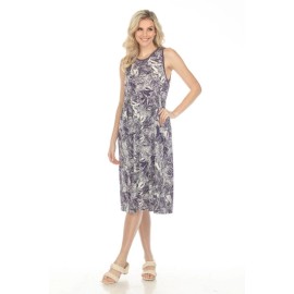 Johnny Was Carioca Easy Fit Sleeveless Tank Dress Boho Chic R39523 - M