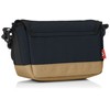 Chums Bag Small Camera Shoulder Sweat Nylon, Navy x Beige