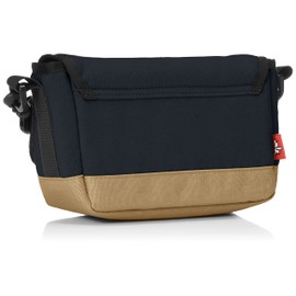 Chums Bag Small Camera Shoulder Sweat Nylon, Navy x Beige