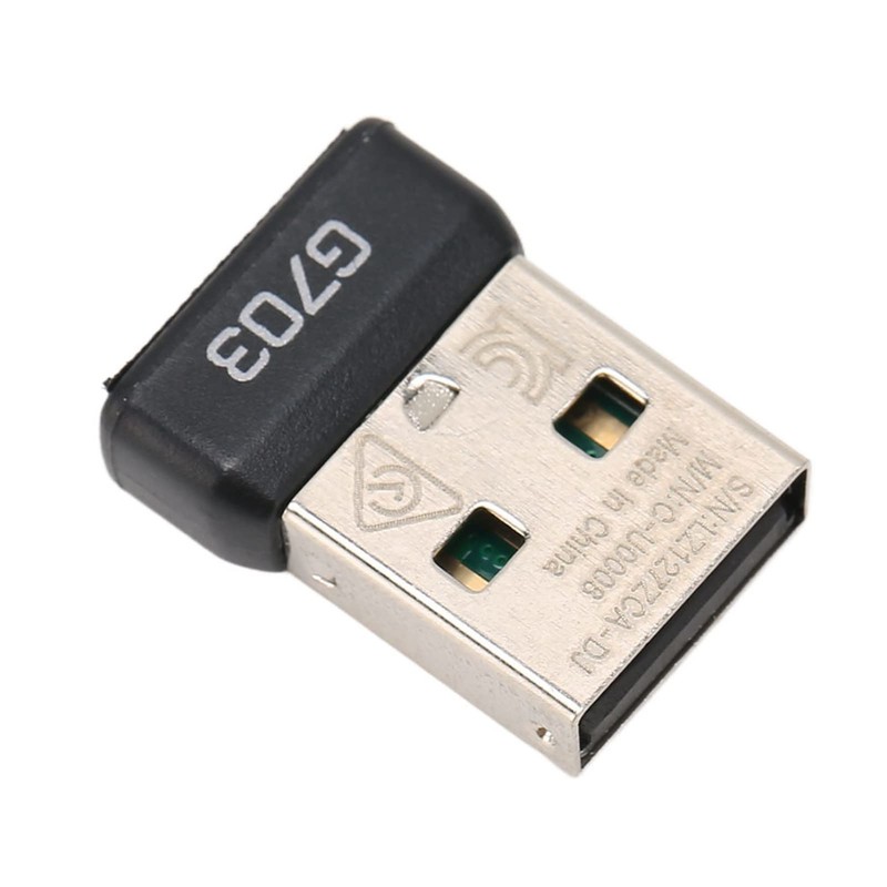 Garsent USB-Bluetooth-Adapter, -Bluetooth-Dongle-Empfänger für G703 Lightspeed Wireless Mouse, Keine Treiberinstallation
