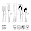 Mikasa Barrett 18.10 20 Piece Stainless Steel Cutlery Set, Service