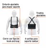 Truper FAJA-LX Lumbar girdle with third belt, size G