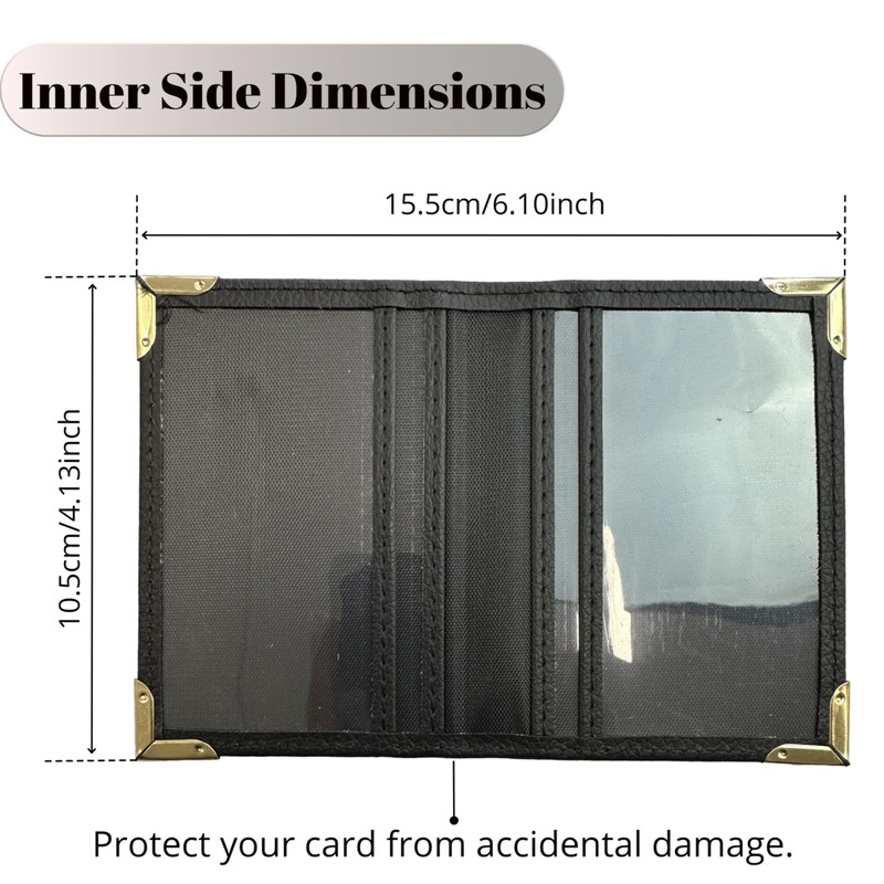 Lizzy PU Leather Travel Wallet | Unisex Credit Card &