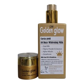 Golden Glow Caviar Gold Brightening Glowing Repair Lotion Spf 55 And Face Cream