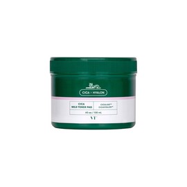 VT Cosmetics [VT] Cica Mild Toner Pads (60 Pads) / [VT] 시카 마일드 토너 패드(60매입)