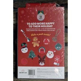 NOS Merry & Bright Deck The Howls Advent Calendar 12 Days Of Dog Toys Sealed