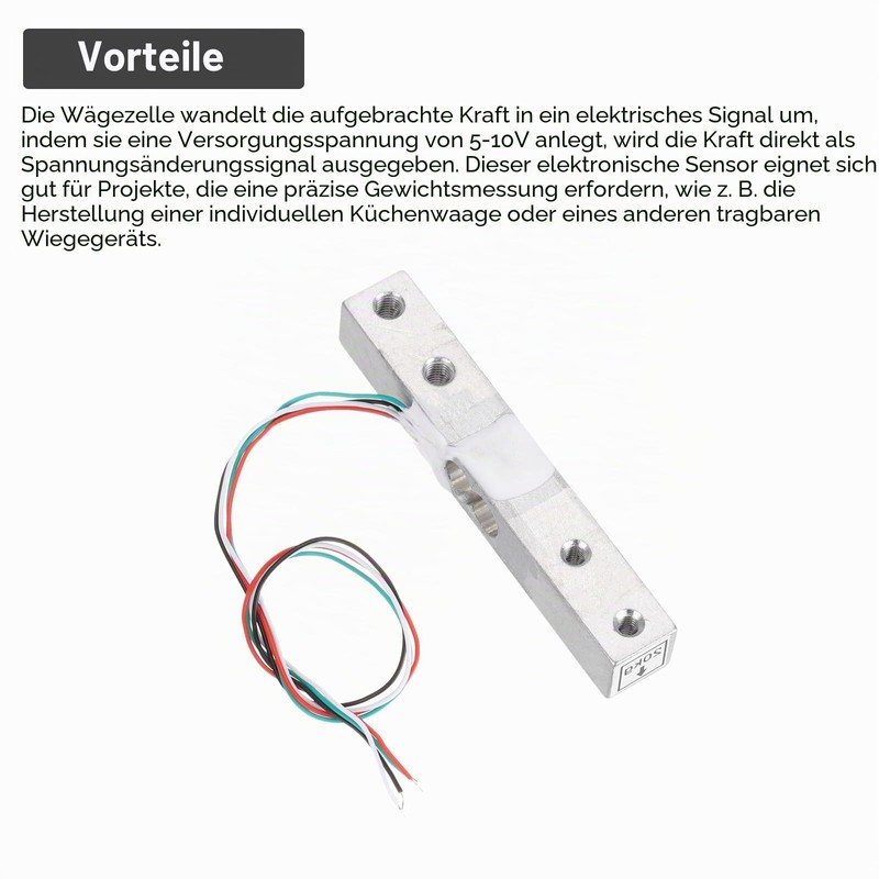 QUARKZMAN Pack of 2 Digital Load Cell 20 kg +