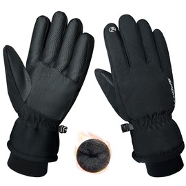 ehsbuy Waterproof Winter Gloves for Men Thermal Touchscreen Cold Weather Thinsulate Warm Anti Slip Ski Gloves for Cycling Walking Hiking Outdoor Sports