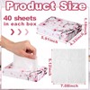 Yinder 24 Packs 960 Sheets Tissue Cube Car Facial Boxes