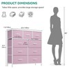 YITAHOME Dresser for Bedroom with 9 Drawers, Fabric Storage Dresser,