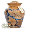 Handcrafted Wooden Cremation Urn for Human Ashes – Memorial Urn