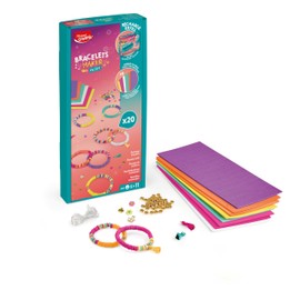 Maped CREATIV - Maker Refill Bracelet - Refill Pack for Heishi Maker Bracelets - 20 Unique Bracelets for Crafts - Ages 6+ - Multicoloured