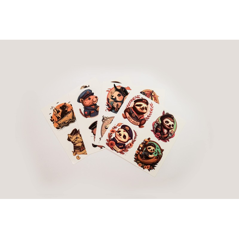 Animal Sailor Tattoos