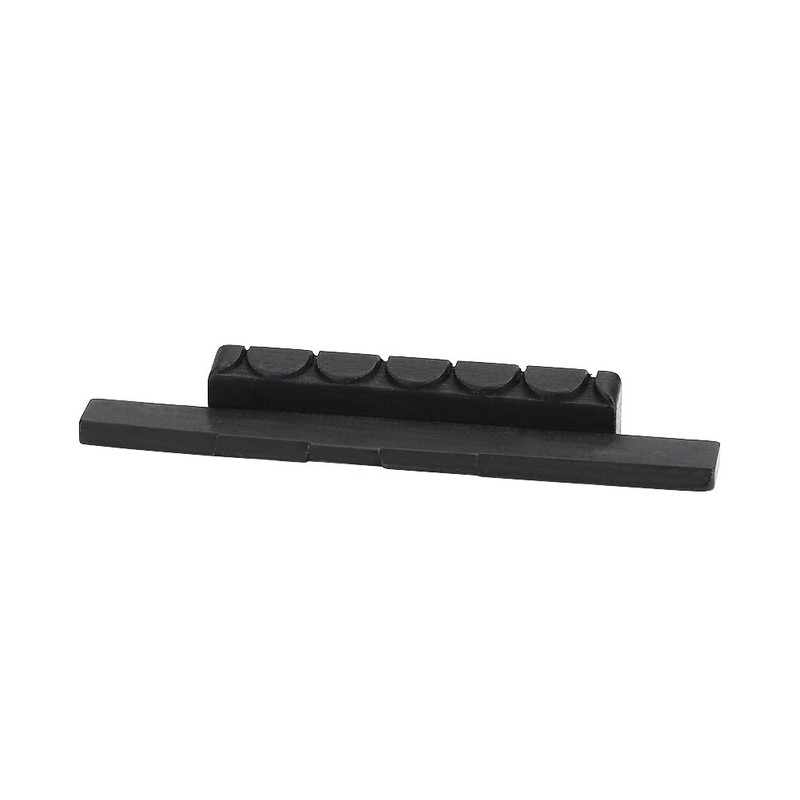 Ebony Guitar Upper, Nut Bottom Saddle Repair Replacement Accessory for