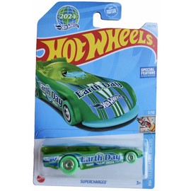 Matchbox Hot Wheels Supercharged, HW Celebration Racers 7/10 [Green] 124/250 Earth Day