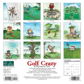 Just Goldens 2022 Mini Wall Calendar - Golden Retriever Dogs and Puppies