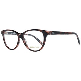 Emilio Pucci EP5077 Eyeglass Frames - Dark Brown Frame, 53 mm Lens Diameter EP507753050
