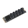 Convert Adapter Card M.2 NGFF BKEY SATA to 5 Port
