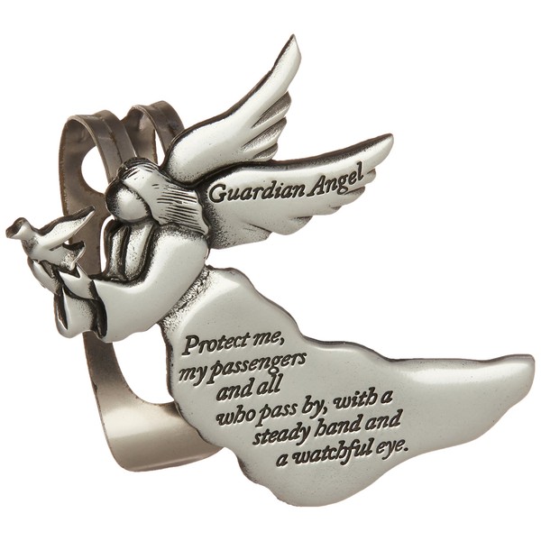 Cathedral Art (Abbey & CA Gift Guardian Angel Sun Visor Clip, Multicolored