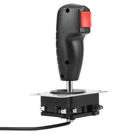 Hilitand 8 Way Flight Joystick mit Trigger & Top Fire Button Präzise analoge Flugsteuerung für -Spiele, Andere Sammlerstücke