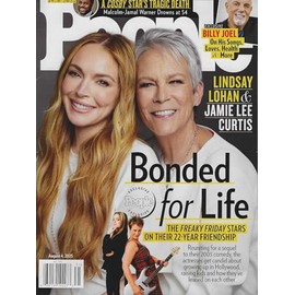 People Magazine August 4th 2025 Freaky Friday Stars Friendship