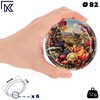 Kadax Set of 100 Screw Lids TO82 Diameter 82 mm