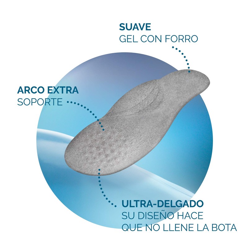 Scholl Sch Gel Activ Plant Botas Botines 1 Par