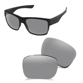 AOZAN ANSI Z87.1 Replacement Lenses Compatible with Oakley TwoFace OO9189 Sunglasses, Gainsboro Polarised, One Size, Gainsboro - Polarised