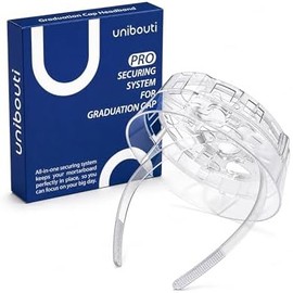 Original Graduation Cap Headband Insert, Secure Your Grad Cap & Preserve Curly, Natural & All Hairstyles on Grad Day
