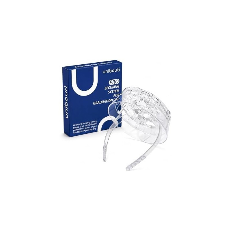 Original Graduation Cap Headband Insert, Secure Your Grad Cap &