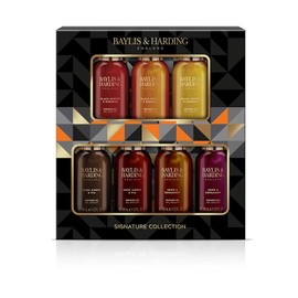 Baylis & Harding Black Pepper & Ginseng Men's Luxury 7 Days Showering Essentials Gift Set (Pack of 1) - Vegan Friendly