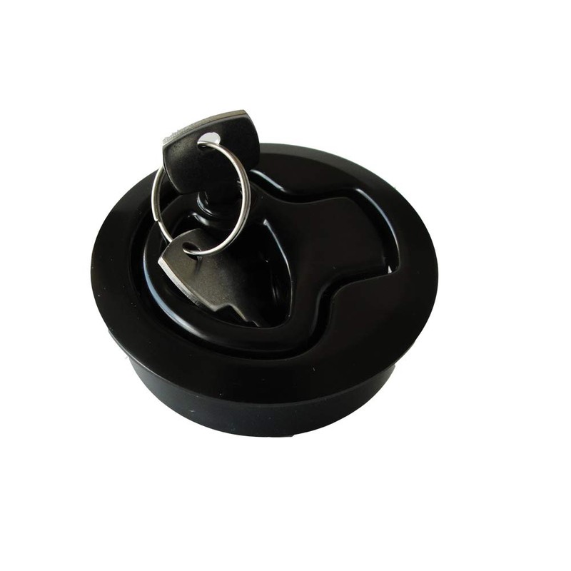 WJSKDQ 2PCS Round Boat Latches Flush Pull Slam Latch for
