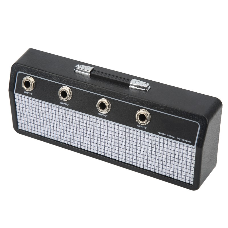 Guitar Plug Storage Box Wall Mounting Guitar Amplifier Key Holder