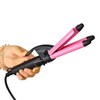 3 Barrel Curling Iron Wand Constant Temp 60S Fast Heating