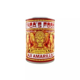 Inca's Food Canned Peruvian Yellow Hot Pepper 20 oz.