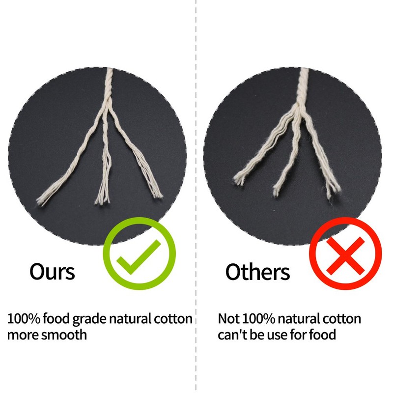 Vivifying Cotton String, 2pcs x 328 Feet Food Safe Cooking