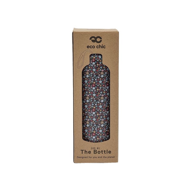 Eco Chic Reusable Thermal Bottle Stainless Steel Leakproof Insulated Water