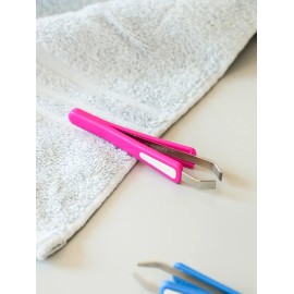 DAISO KAI Rubber Handle Wide-Ended Tongs