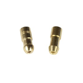 All Trade Direct 100 x Brass Bullet Crimp Wire Connector Classic Car Motorcycle Cable Terminals