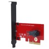 SFF-8643 to PCI-E 4X Adapter Card Converter with 1 Mini