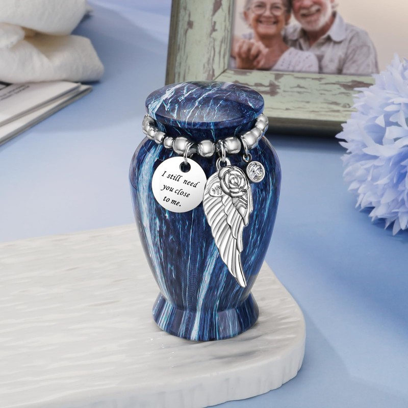 Small Urns for Human Ashes Keepsake 2.85 Inches Mini Urns