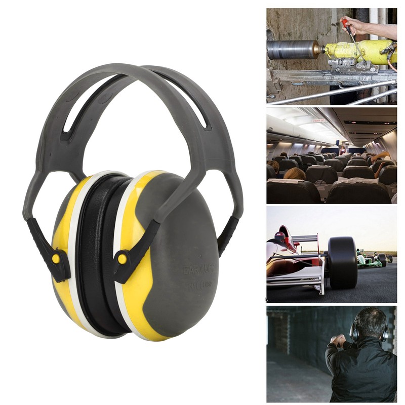 Noise Reduction Earmuffs Lightweight Comfortable Adjustable Reliable Infant Earmuffs for