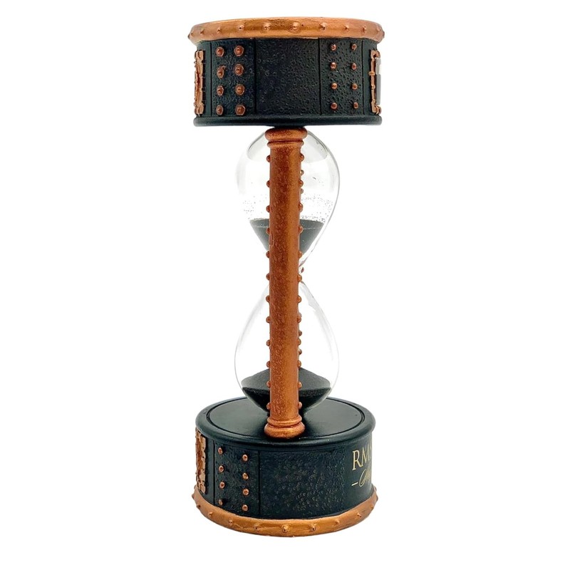 Titanic Authentic Coal Hourglass