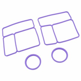 Paquete de 2 Juntas de Sellado de Tapa de Lonchera Paquete de 2 Juntas de Sellado de Tapa de Lonchera Junta Selladora Accesorios Herméticos de Silicona para Caja Aislada, Piezas